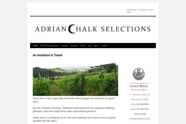 Twenty Ten theme site design template sample