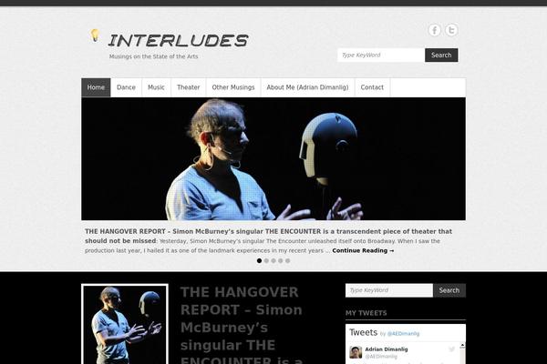 Simple Catch theme site design template sample