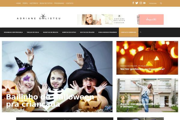 Papr theme site design template sample