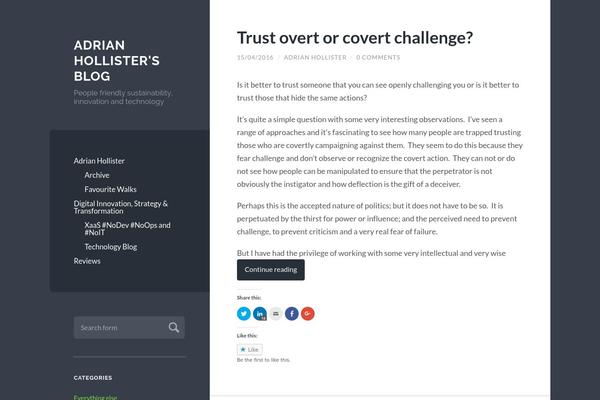 Wilson theme site design template sample