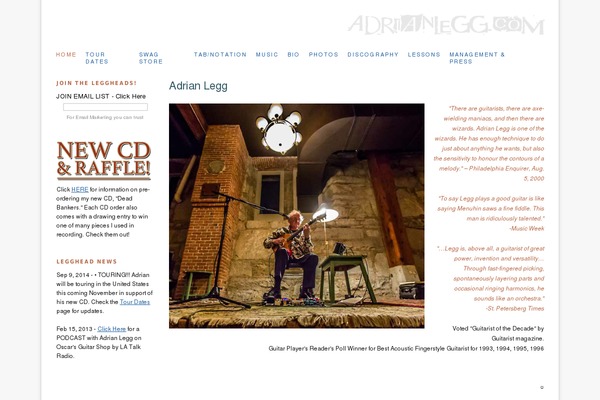 Thesis 1.8 theme site design template sample