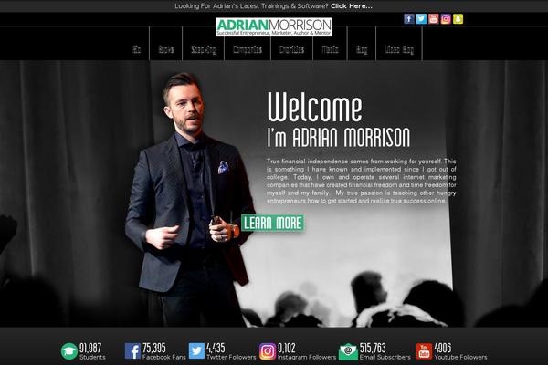 Site using AccessPress Social Counter plugin