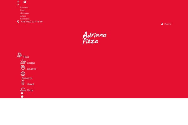 Foodz theme site design template sample
