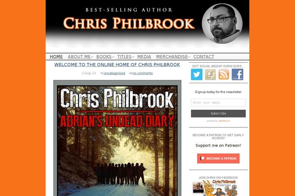 Site using MyBookTable Bookstore by Author Media plugin