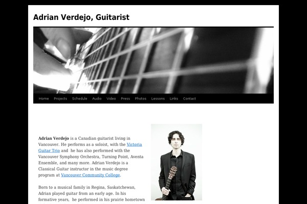 Site using Compact WP Audio Player plugin