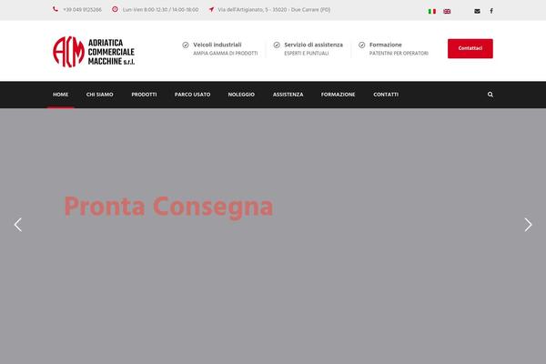 Realfactory-child theme site design template sample
