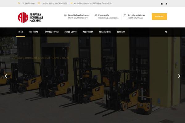 Realfactory-child theme site design template sample