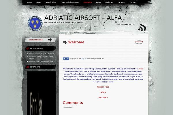 Greyzed theme site design template sample