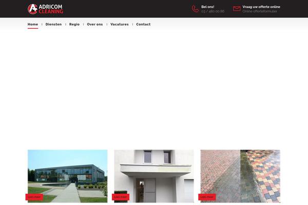 adricom.be site used Adricom-child