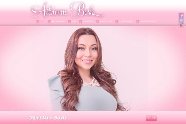 adriennebosh.com site used Theme1883