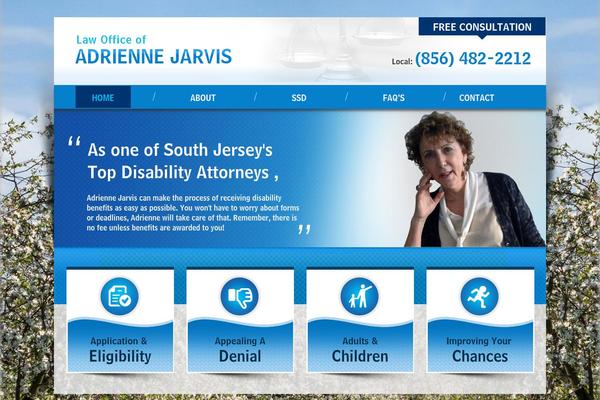 adriennejarvis.com site used Adrienne