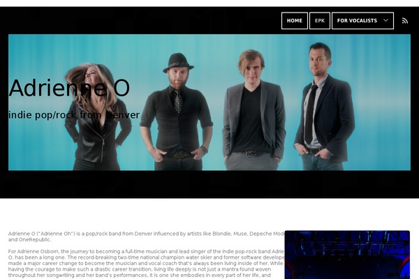 adrienneo.com site used Music