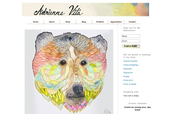 Thesis 1.8.5 theme site design template sample