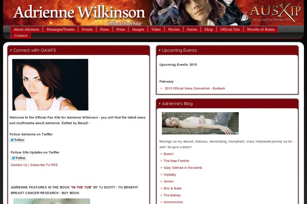 Glow theme site design template sample
