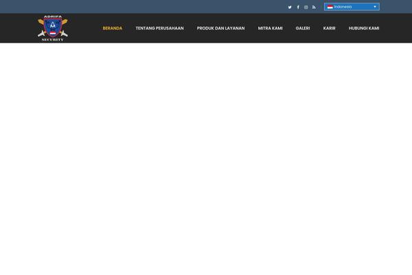 Fo theme site design template sample