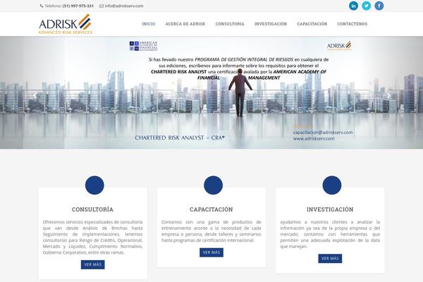 Howes theme site design template sample