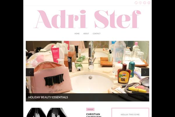 adristef.com site used Isabelle