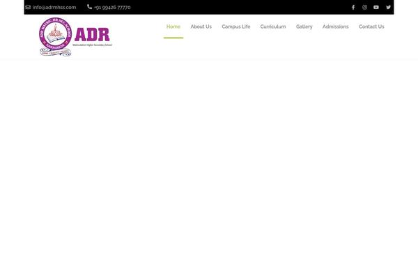 Pallikoodam website example screenshot