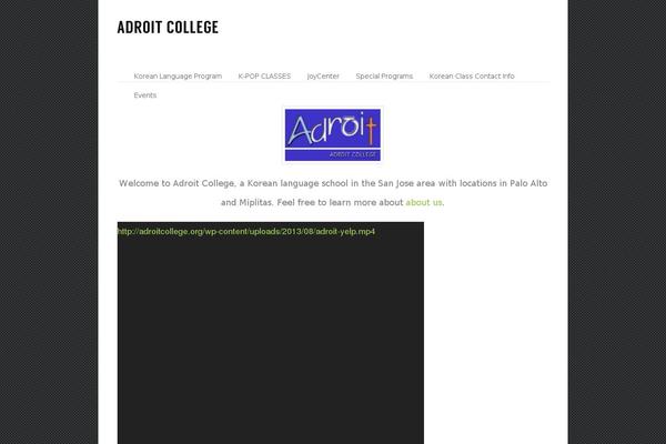 Purity theme site design template sample