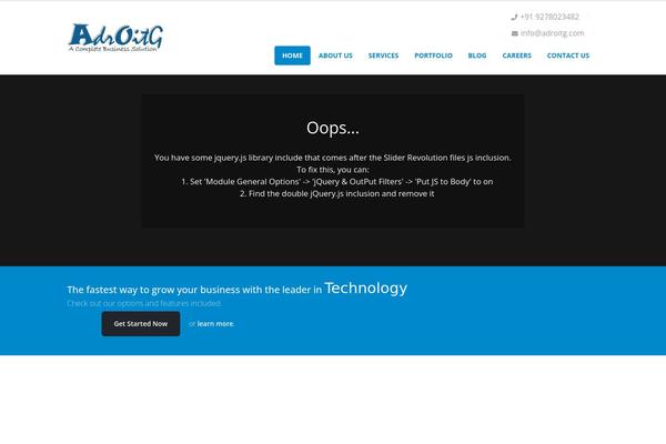 Site using Porto-functionality plugin
