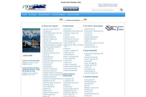 Classifiedtheme theme site design template sample