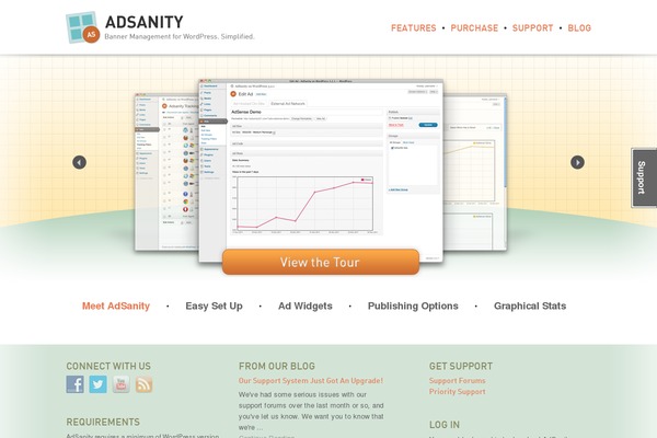 Site using Bbpowerpack plugin