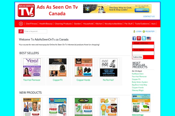 Shopperpress theme site design template sample