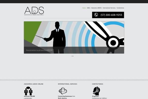 adscolombia.com site used Amplifier