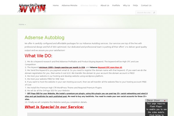 Leanbiz theme site design template sample