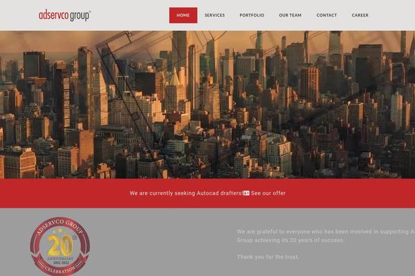Invento theme site design template sample