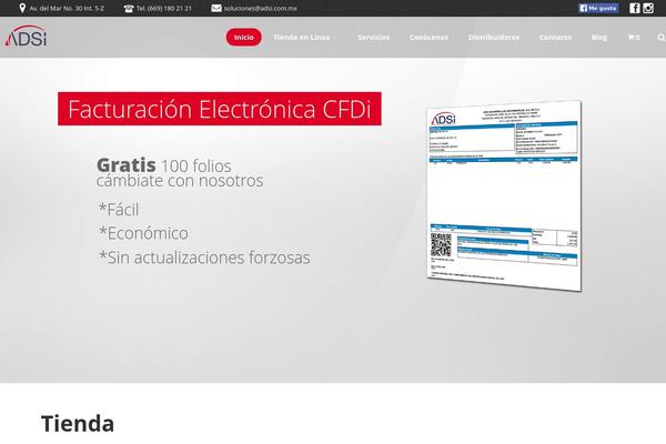 Nexus theme site design template sample