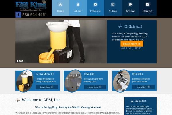 Bones theme site design template sample