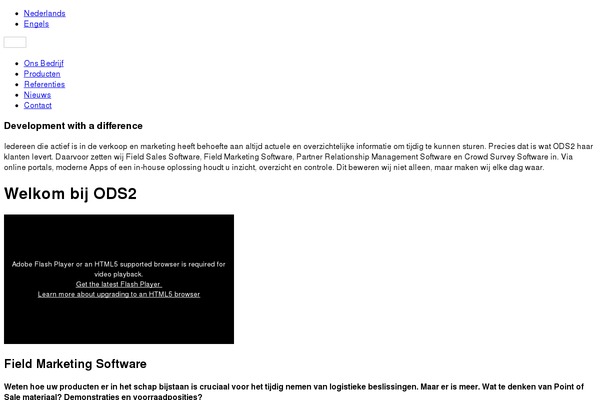 adslcompany.nl site used Ods