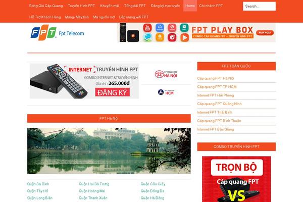 News Pro theme site design template sample