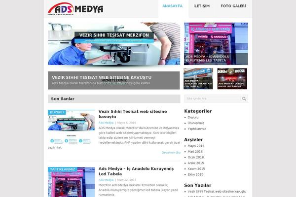 Point theme site design template sample