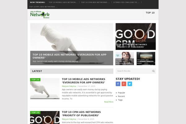 Site using WP Tab Widget plugin