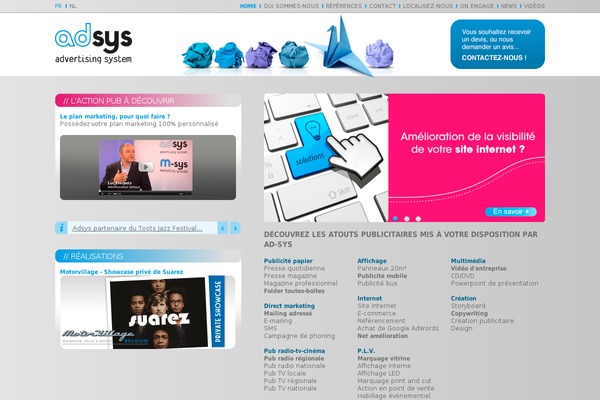 Layout theme site design template sample