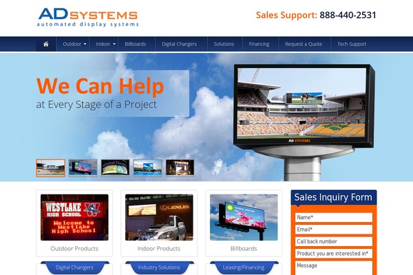 adsystemsled.com site used Adsystemsled