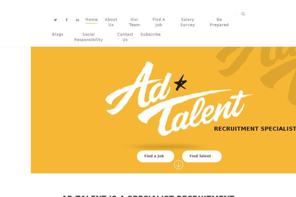 Site using Salient-portfolio plugin
