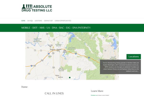 Attitude theme site design template sample
