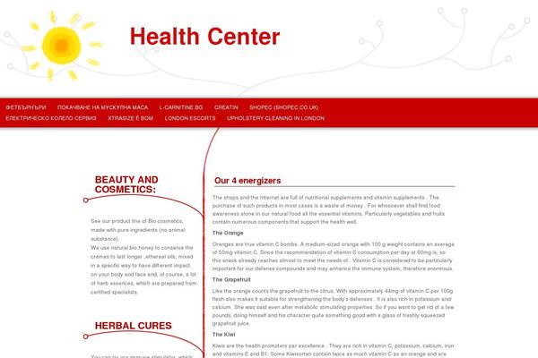 WarmWinter theme site design template sample