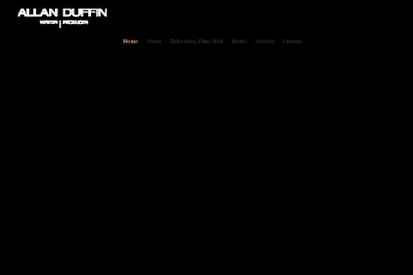 Writer theme site design template sample
