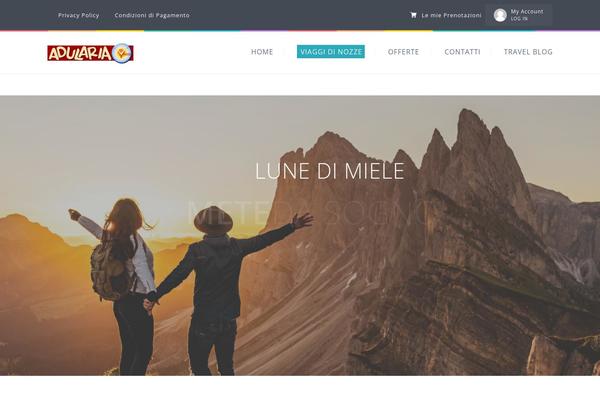 Lovetravel theme site design template sample