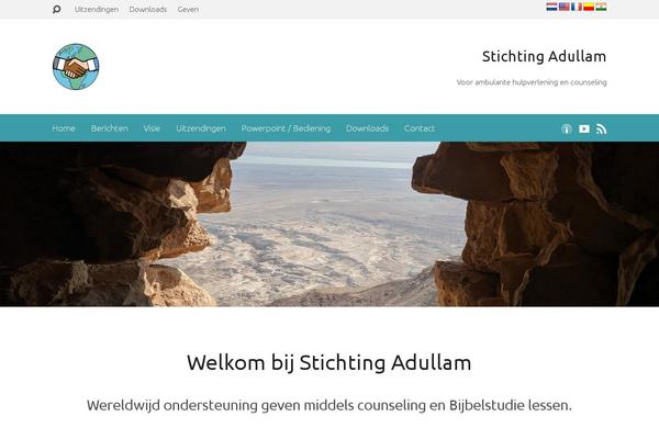 Exodus theme site design template sample