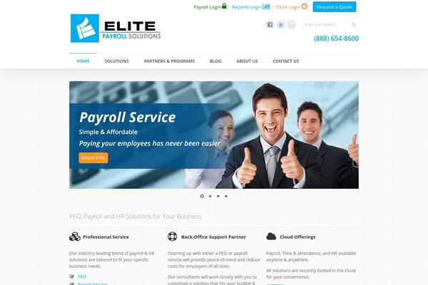 Intent12 theme site design template sample