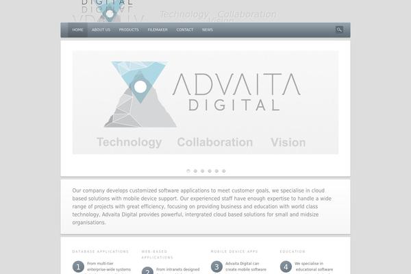 Dejavu theme site design template sample