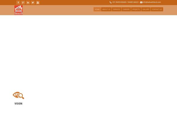 Access theme site design template sample