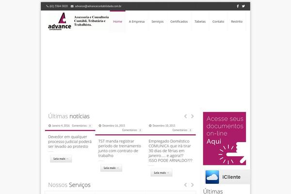 Kora theme site design template sample