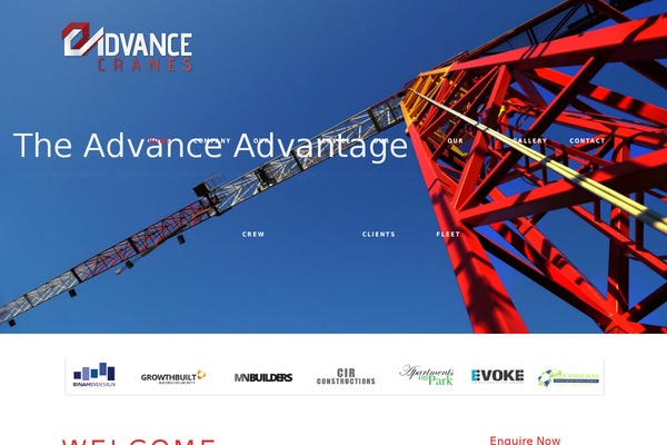 NAMO theme site design template sample