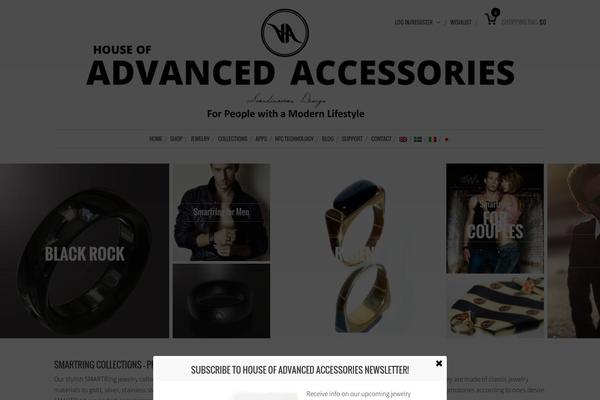 Mindig theme site design template sample